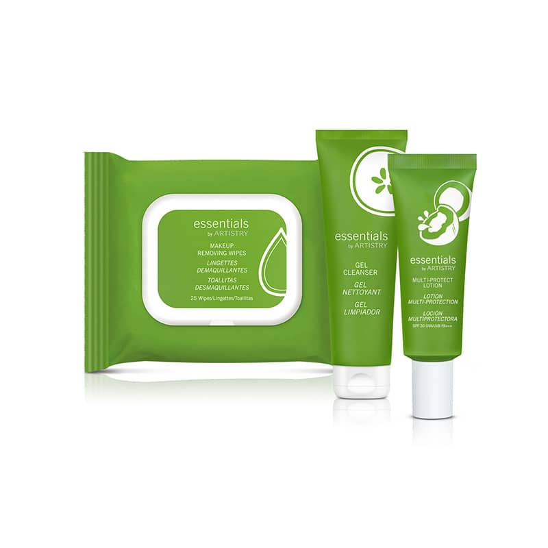 Система средств с Мультизащитным лосьоном essentials by